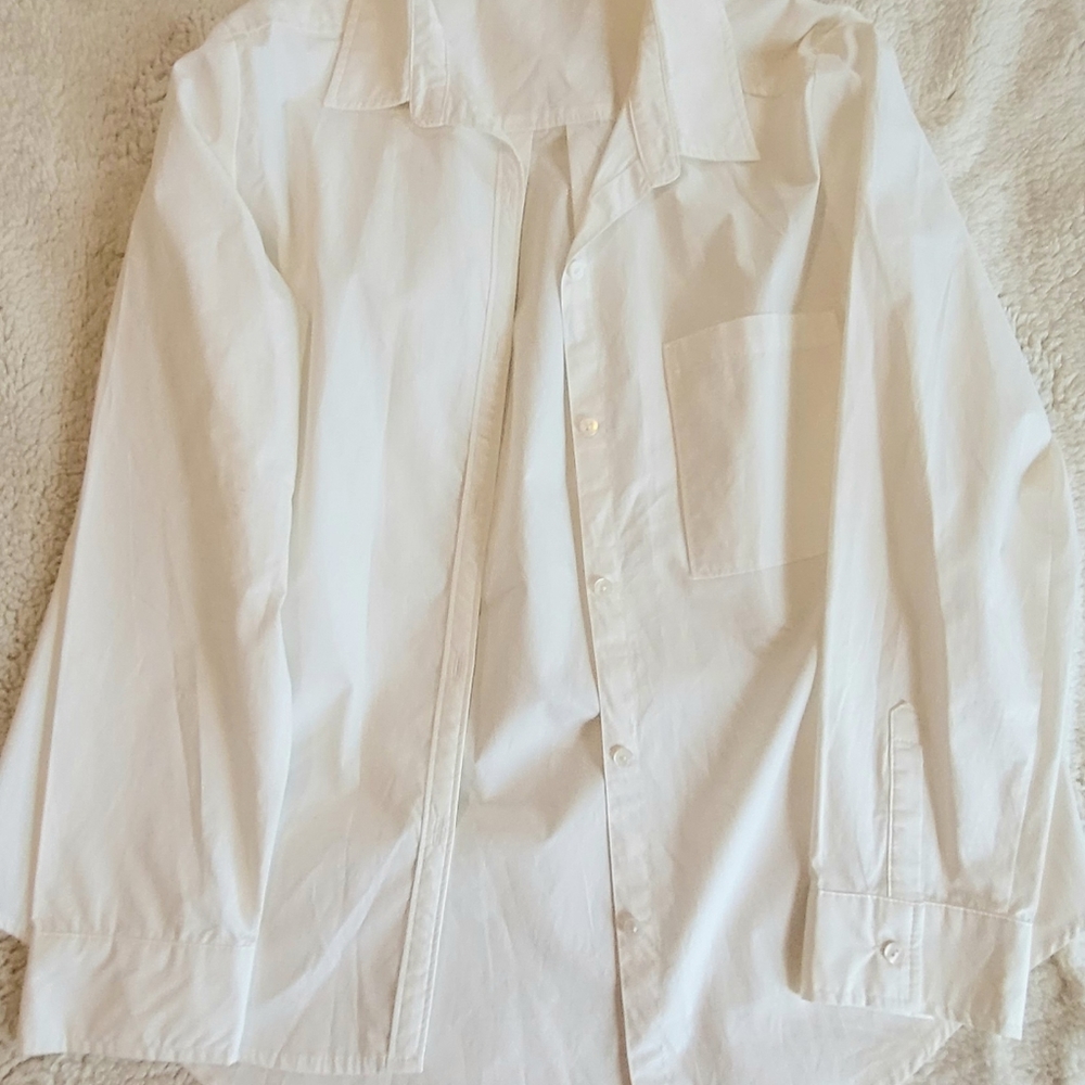 White Button Dress Shirt